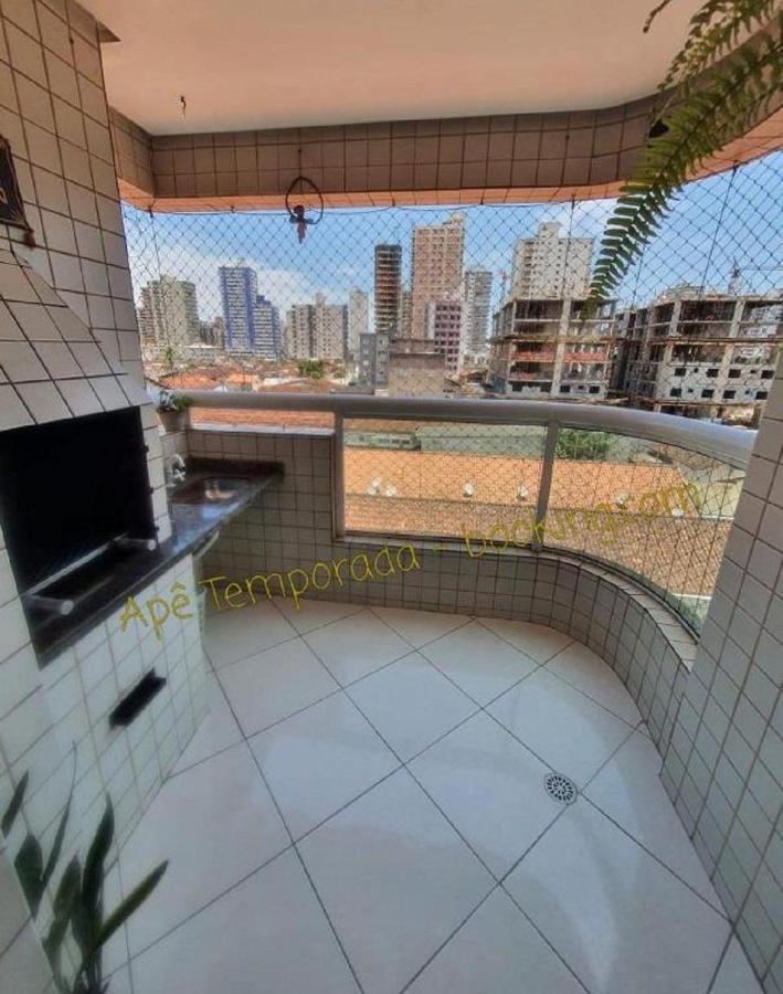 Ape Temporada Praia Grande Sp Completo Com Piscina, Churrasqueira, Estacionamento Buitenkant foto