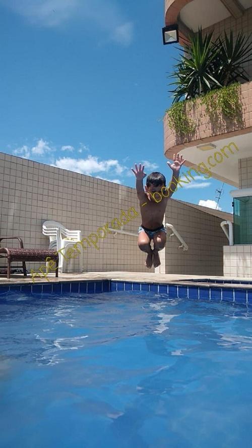 Ape Temporada Praia Grande Sp Completo Com Piscina, Churrasqueira, Estacionamento Buitenkant foto